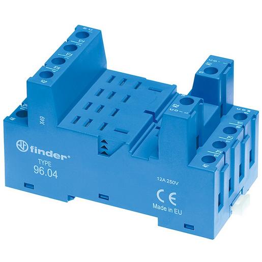 96.04 Fassung mit Schraubanschlüssen, für Rela