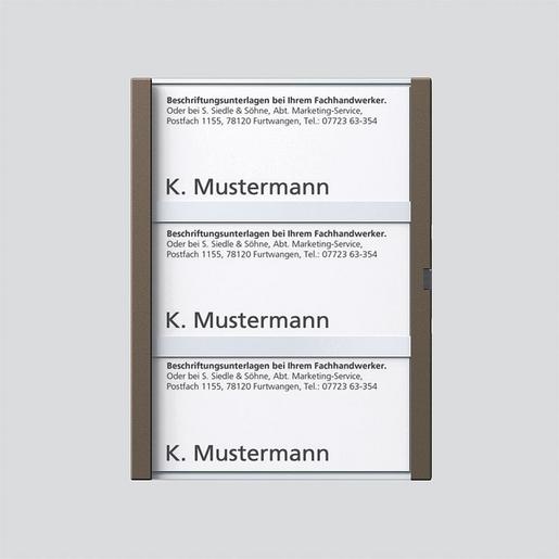 TM 612-3, BTM 650-03 BG TM 612-3, BTM 650-03 BG Namensschild kom