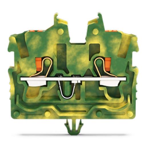 2250-317 2-Leiter-Mini-Durchgangsklemmemit Drück