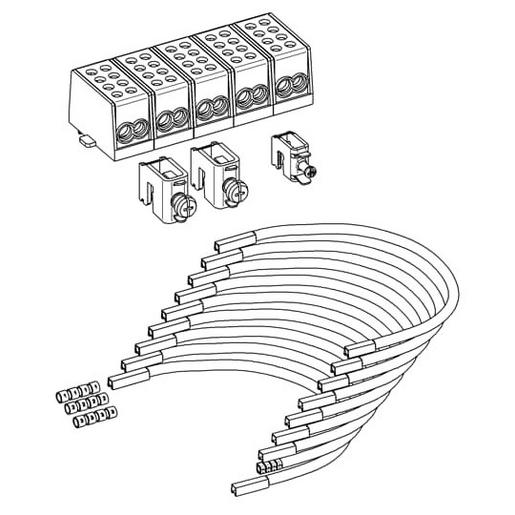 ZAZ252 ZAZ252 Ausrüstsatz 5pol. 25 mm² 1 Zähler