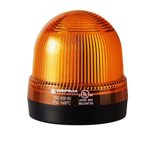 221.300.75 LED-Dauerleuchte BM 24VAC/DC YE