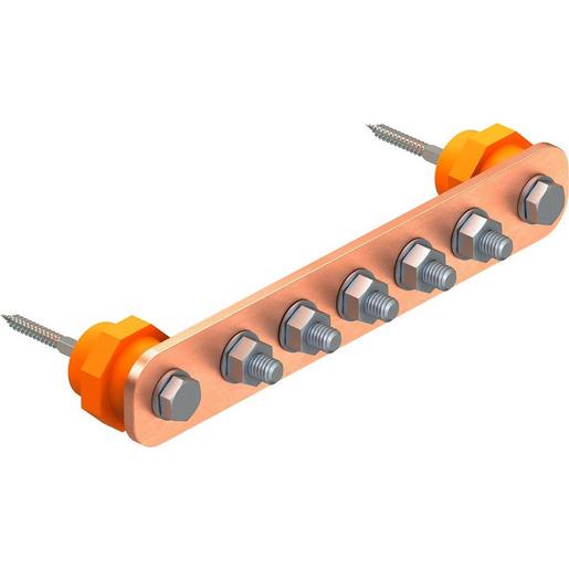 1802 8 CU Potentialausgleichsschiene BigBar / 8 An