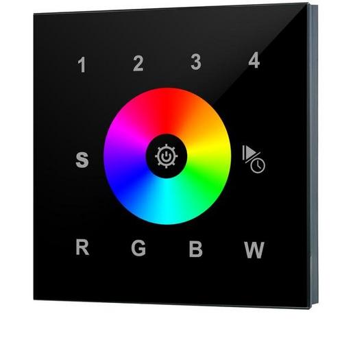 18194080 RGBW-Funk-Wandpanel schwarz zu 18192000