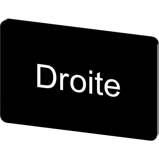 3SU1900-0AD16-0GG0 Bezeichnungsschild 17,5x27mm, Schild sch