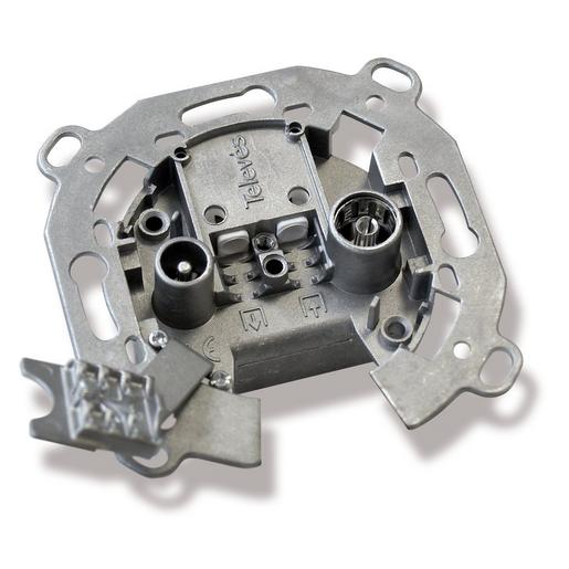 UD2410ST Durchgangsdose in Stecktechnik AD: 10 dB