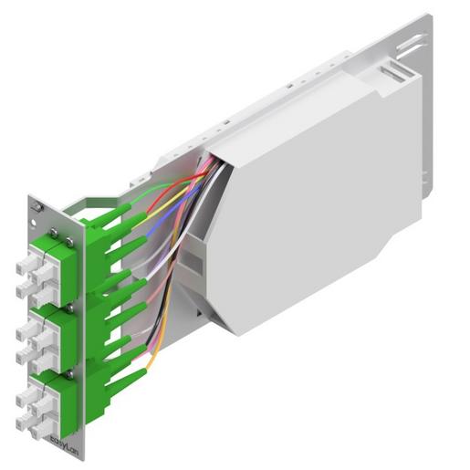 LVSB06SCD09 Spleiß Einschubmodul Premium  3HE 7TE 6