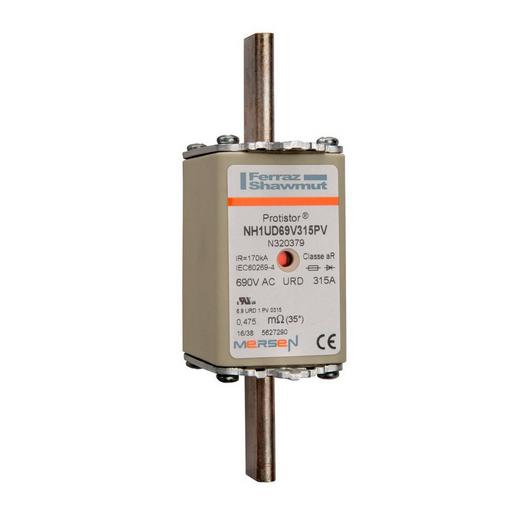 NH1UD69V315PV Sicherungseinsatz NH aR Gr.1 AC690V 315A