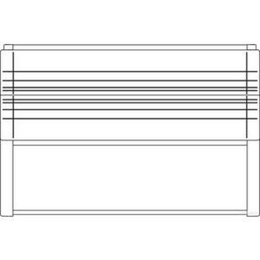 10039704 Eingrabsockel X3 950/635 WP RAL 7035