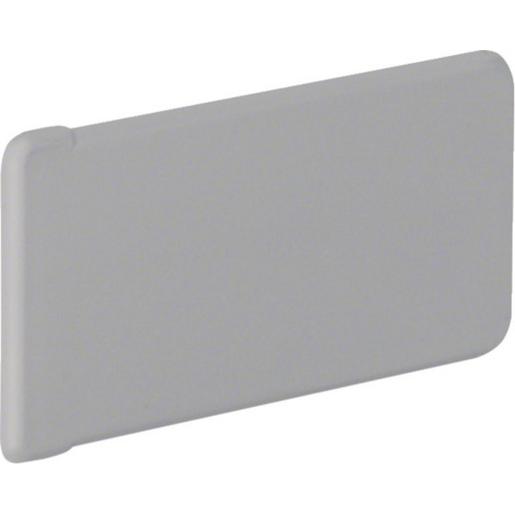 B6002547030 Endstück PVC V-Kanal BA6 60x25 grau