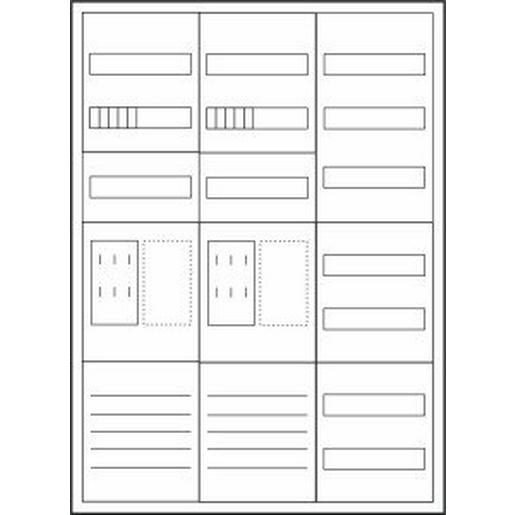 ZSD-ZZV-1100-BKE-I Zähler-Komplettschrank für eHZ, ohne Bes