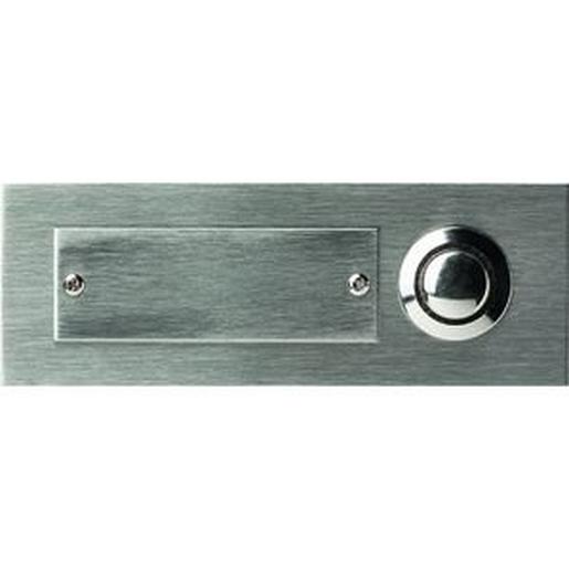 D94/1 Edelstahlkontaktplatte 1-reihig