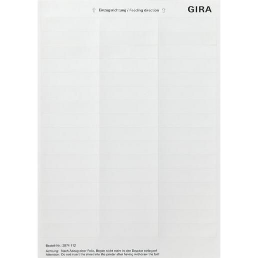 2874112 Beschriftungsbögen 15,8 x 67 mm Zubehör