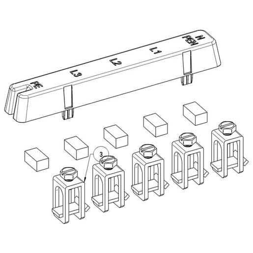ZCV35 ZCV35 Sammelsch.verbinder 5p. 355A Zubeh