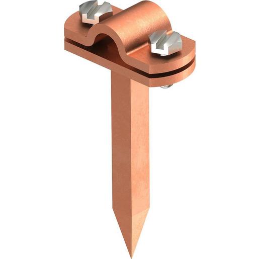 163 100 CU Leitungshalter 100mm Kupfer