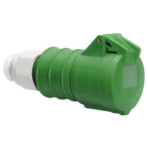 31669 Kupplung QC TE 16A 4p >50V grün 100-300