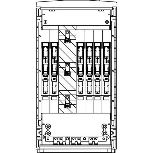 LS100C.EV06 LS A100-00 TN-C Cu30x10/EV240 6xNH00/PR