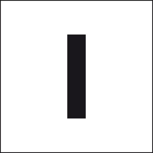 BSQX43 Bezeichnungsschild mit Standard Druck