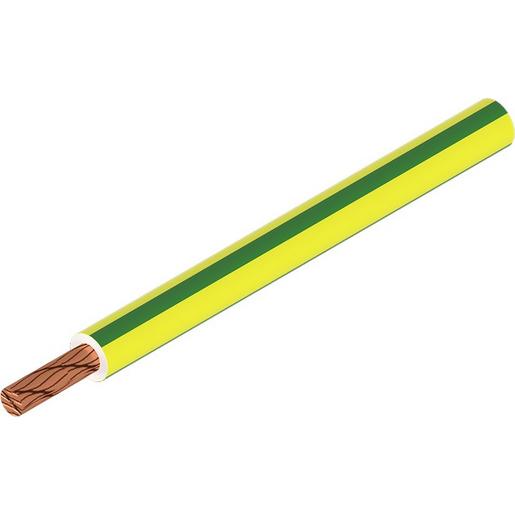 FLEXI-2V/HK 2,5-D PVC-Litzenleitung grün/gelb
