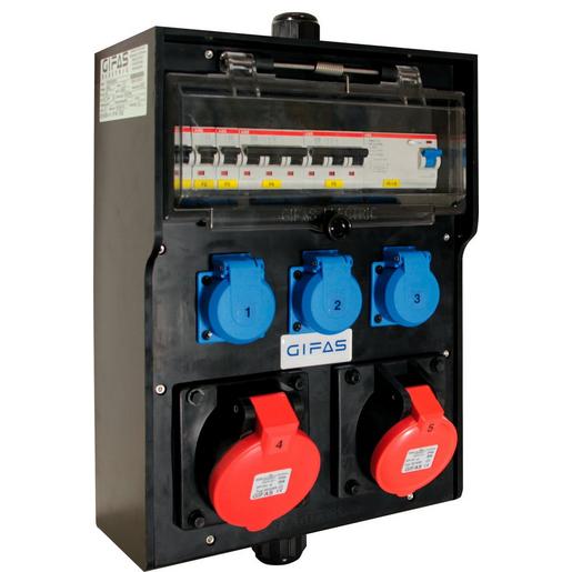 234690 GIFAS Vollgummi-Verteiler 7400 Eingang:1