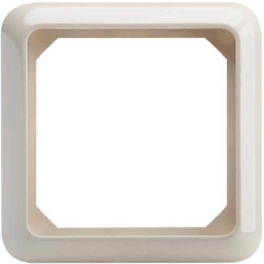 224140 Rahmen 1-fach FASHION IP44 perlweiß