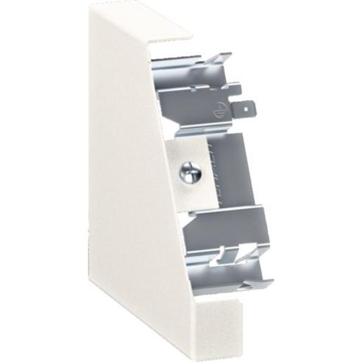 BRS1151106L9016 Endstück links Eckkanal 115x110 vweiß