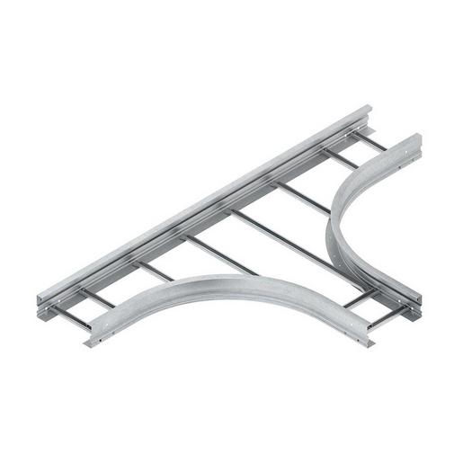 WSTR 105.300 T-Stück für WSL, 105x300 mm, rund, gesic