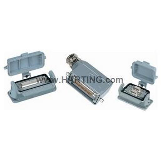 09300009967 Adapterplatte Han 10B - D-Sub 25