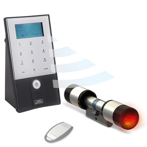 ENTRY 5701 Pincode Set: Türzylinder mit Transponder + Tasta