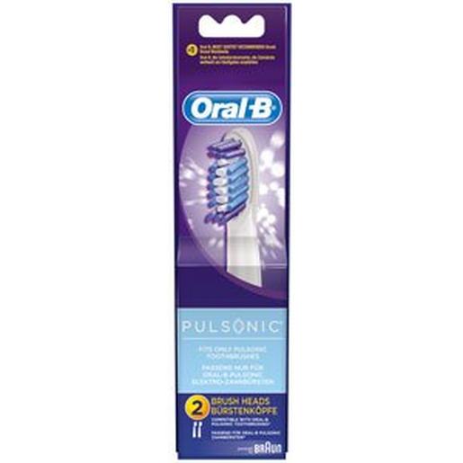EB Pulsonic 4er Oral-B Aufsteckbürsten Pulsonic 4er, wei