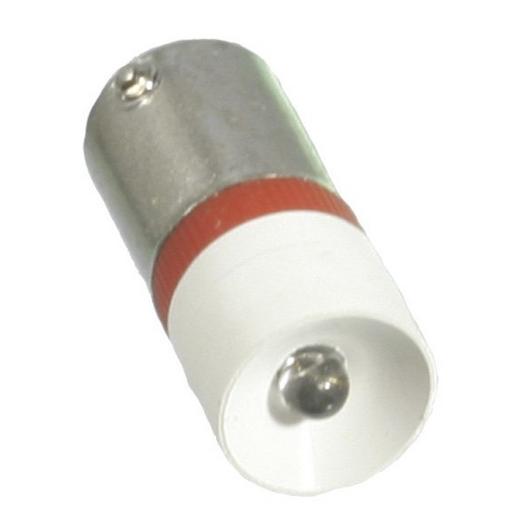 35225 Single-LED 10x25mm, Ba9s 130VAC/DC weiß