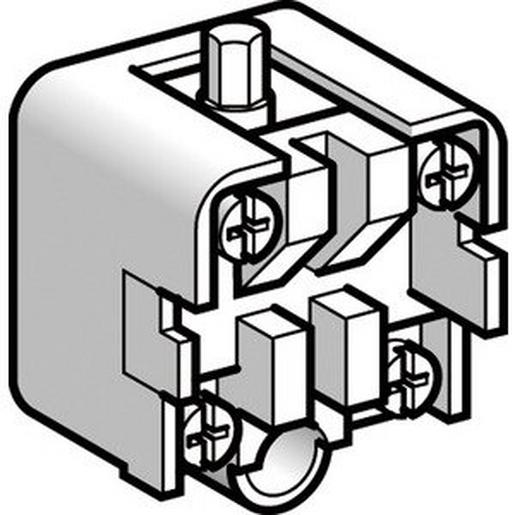 ( XCKZ01 alt ) Hilfsschalterblock, 1Ö/1S, Sprungfunktio