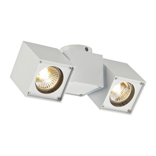 ALTRA DICE SPOT DOUBLE QPAR51 CW weiß ALTRA DICE, Deckenleuchte, zweiflammig,