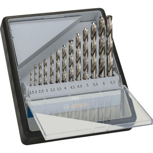 13tlg. Robust Line Metallbohrer-Set HSS-G, 135° 13-tlg. Metallbohrer-Set, Robust