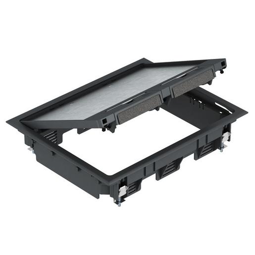 GES6 U 9011 Geräteeinsatz für Kanalmontage 273x220x6