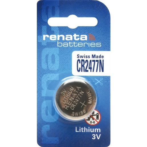 CR 2477 N Renata Lithium Batterie 3V 950mAh, (Blis