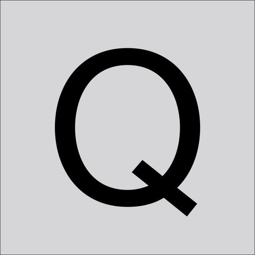 99220.003.Q Folienziffer H 40 mm, Großbuchstabe Q