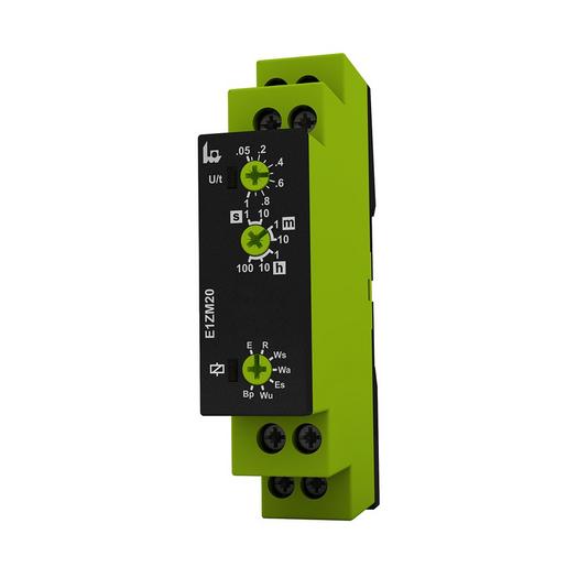 E1ZM20 24-240V AC/DC Multifunktion (7 Fkt.), 1 Wechsler und 1