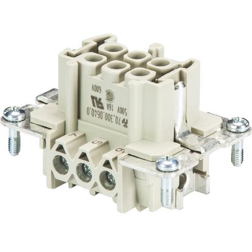 BAS BUS 6 2,5 50 Buchseneinsatz-BAS BUS 6 2,5 50