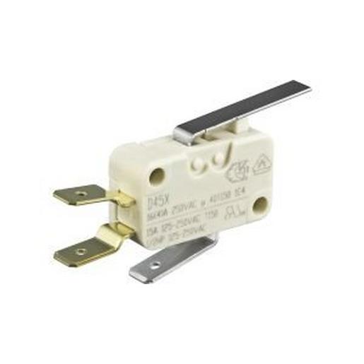 D45U-V3LD Mikroschalter D4, 16A, 1 Wechsler, 4N, F