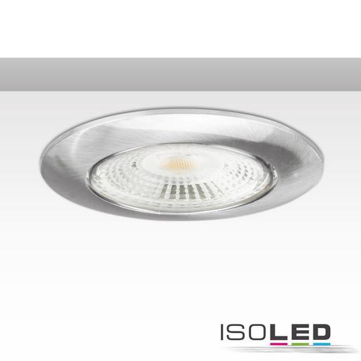 Einbaurahmen Ion, rund, chrom, inkl. GU5.3 Fassung Einbaurahmen Ion, rund, chrom