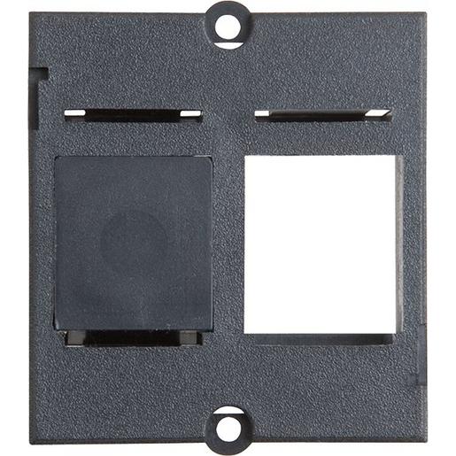 917.057 Steckplatzabdeckung Keystone 1-fach schw