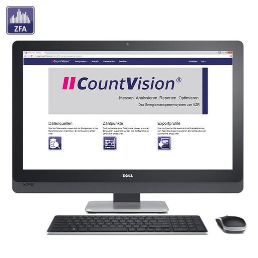 CountVision-Software, Basic für max: CountVision-Energiedatenmanagement-Softw