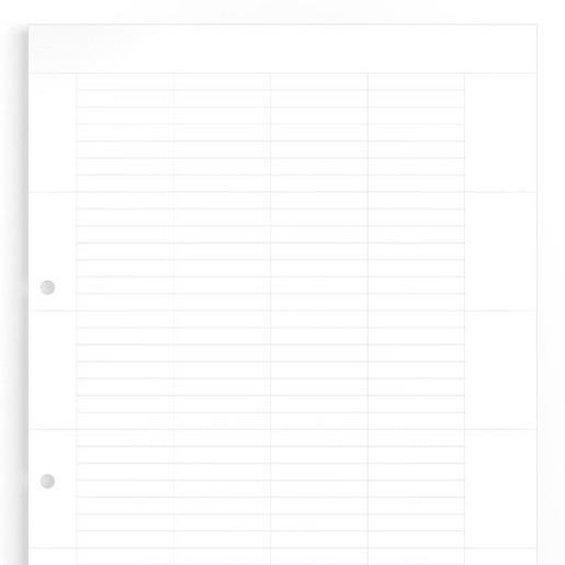 ESO 5 S DIN A4 WS Klemmenmarkierung, Aufgedruckte Zeichen: