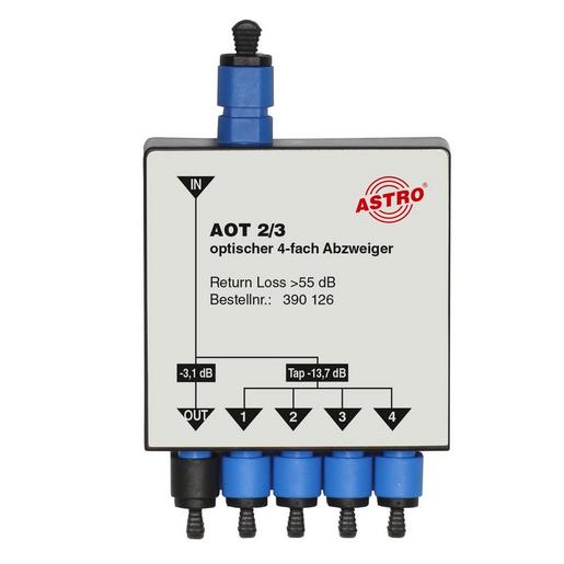 AOT 2/3 Optischer 4-fach Abzweiger, Durchgangsdä