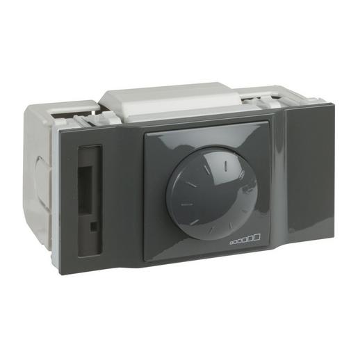 INS66705 Drehdimmer 1-10V grau für 50mm Frontöffn