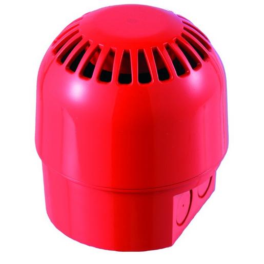 SS960DIP65 rot Elektronische Sirene Sonos m.tiefem Sock