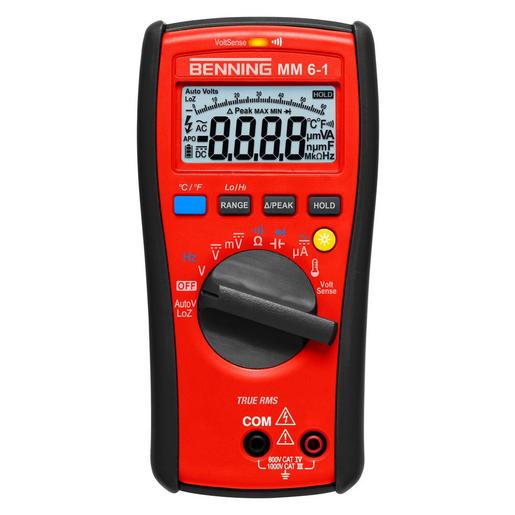 MM 6-1 True RMS Digital-Multimeter 1000 V AC/DC
