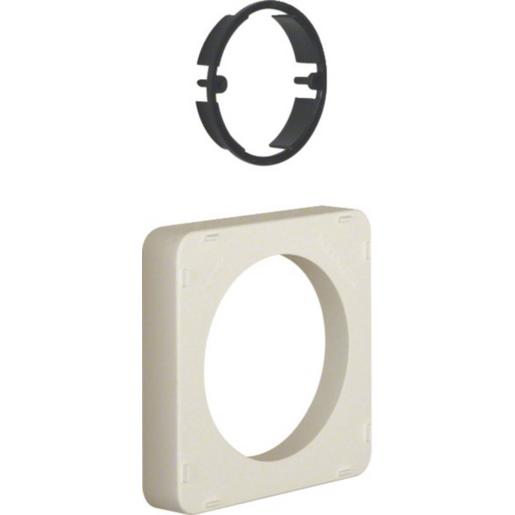 9103202 Aufputz-Rahmen mit Klemmring 42V weiß