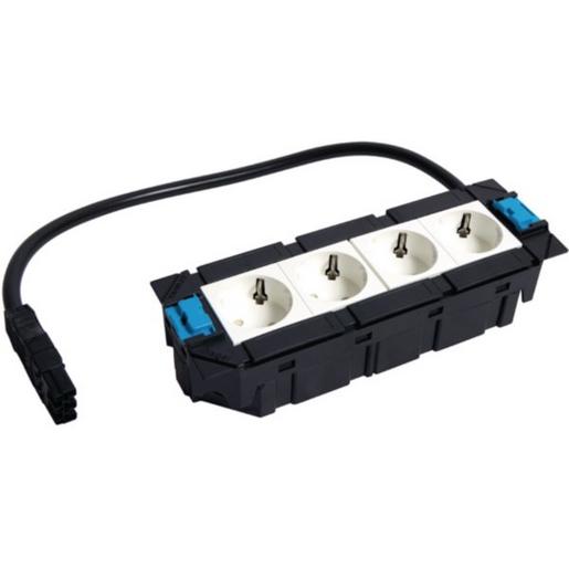 GTV4RW0ROWA325 Gerätebecher 4 x STD rw Wago 3x2,5mm²