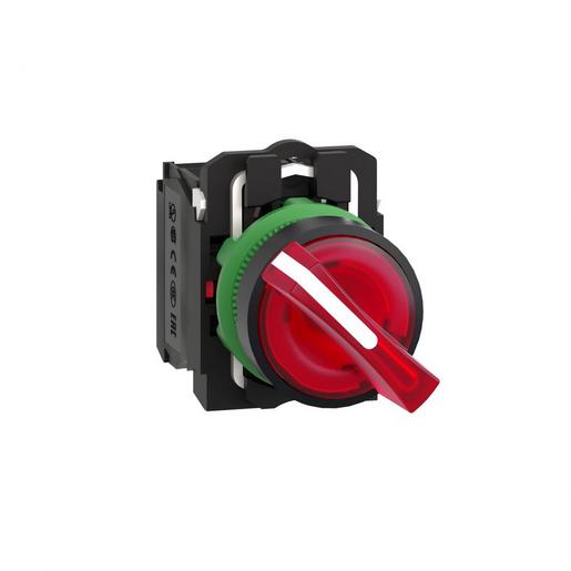 XB5AK124B5 Leuchtwahlschalter, Harmony XB5, Kunstst